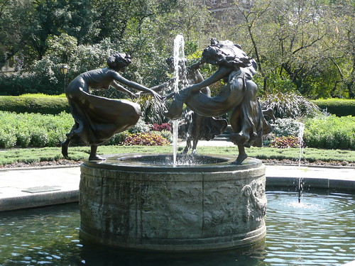 Fountain in Conservatory Garden