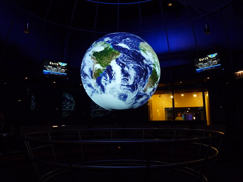 Earth model at the Chicago Museum of Science and Industry
