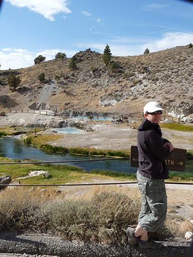 Claire at Hot Springs