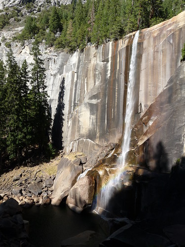 The trickle at Vernal Falls