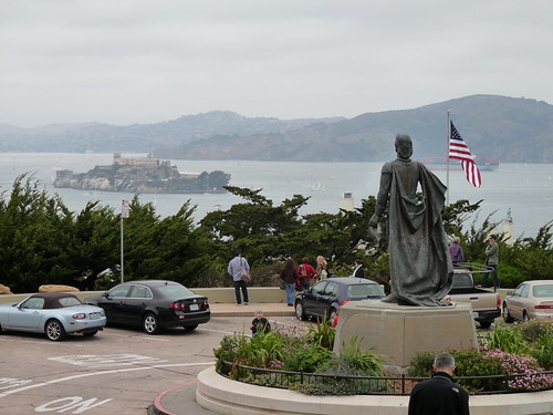 Alcatraz from Coit Tower