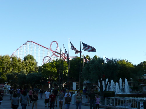 The coasters and flags!