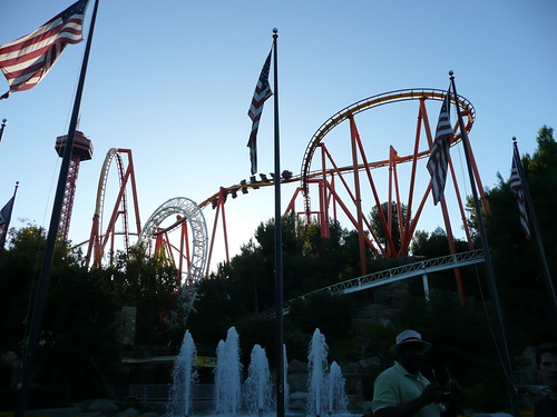 The coasters and flags!