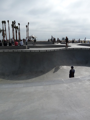 Skatepark at Venice Beach