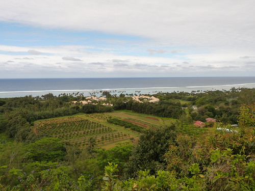 View over the island