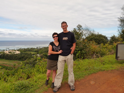 Us at viewpoint near Hilton