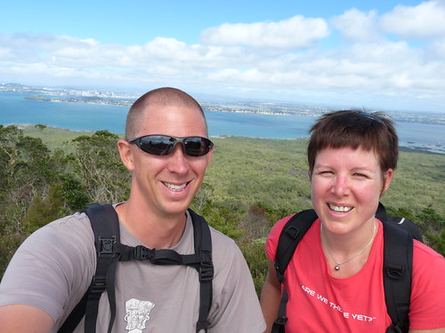 Us at the top of Rangitoto