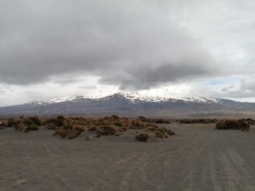 The mountains at Tongariro National Park