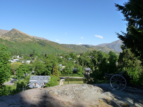 View from memorial in Arrowtown