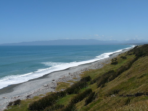 View towards southern alps