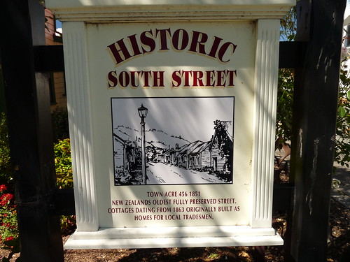 Historic South Street sign