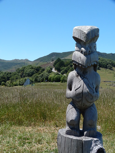 Wood carving at Heritage Park