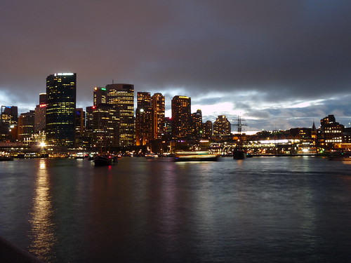 Circular Quay on New Year’s Eve