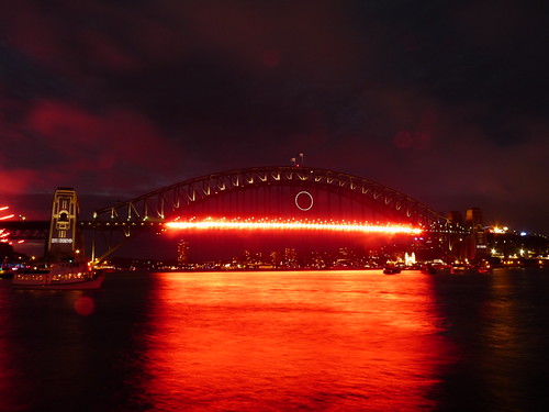 Sydney Harbour Bridge on New Year’s Eve