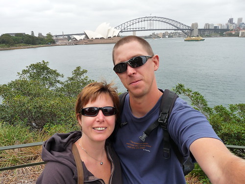 Us at Mrs Macquarie’s Chair