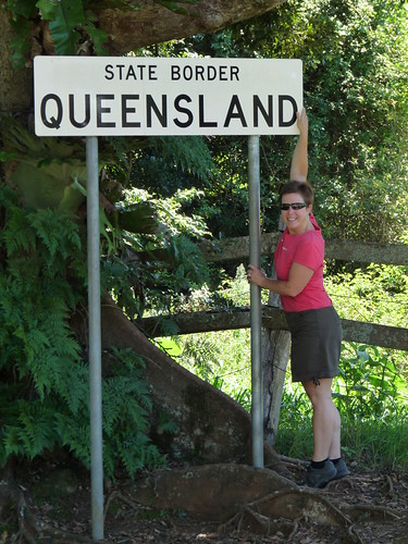 Claire at the border