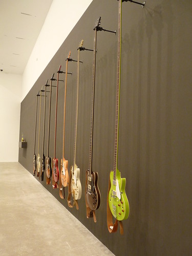 Guitar exhibition at GoMA