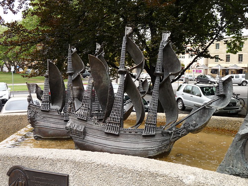 The Tasman Fountain in Hobart