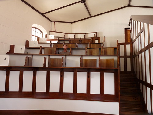 Restored chapel in the Separate Prison at Port Arthur