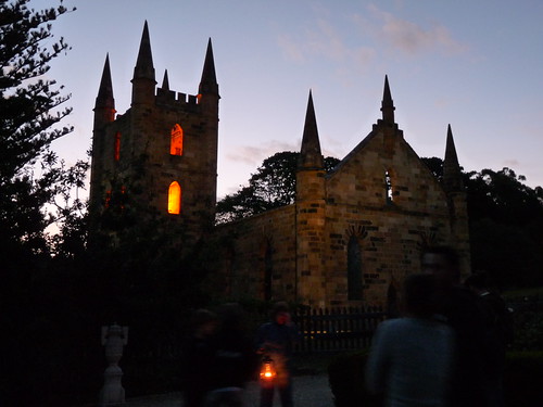 Ruined church at Port Arthur