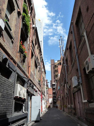 One of Melbourne’s laneways