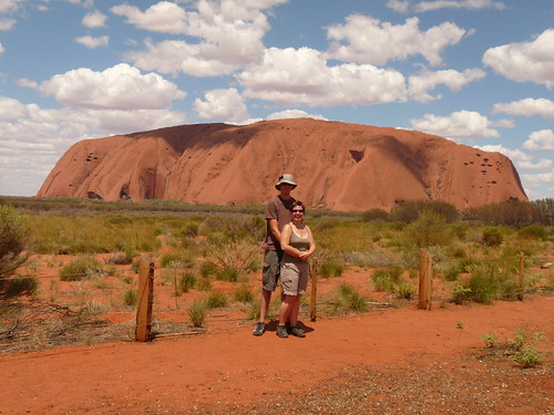 Us at Uluru