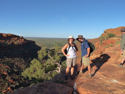 Claire and Paul at Kings Canyon