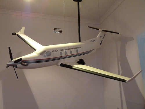 Model Royal Flying Doctor Service aircraft