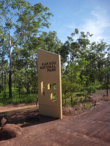 Entering Kakadu National Park