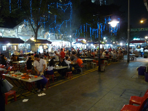 The Lau Pa Sat hawker centre in Singapore’s CBD