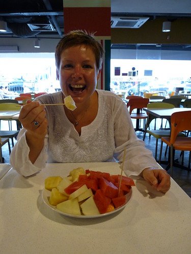 Our massive fruit breakfast