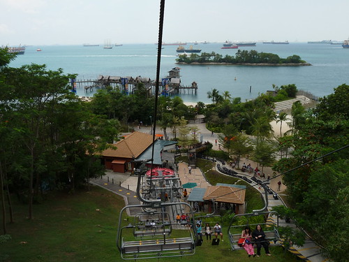 Descending on the Skyride