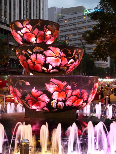 Fountain at the Pavilion Mall