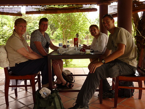 Having our lunch at Mango Tree Park