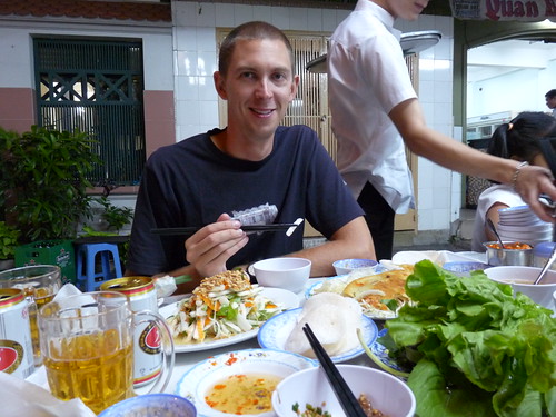 Ed enjoying his tea!