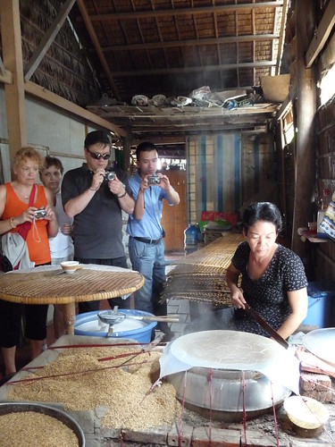 Making rice paper