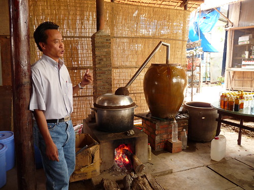 Making rice wine