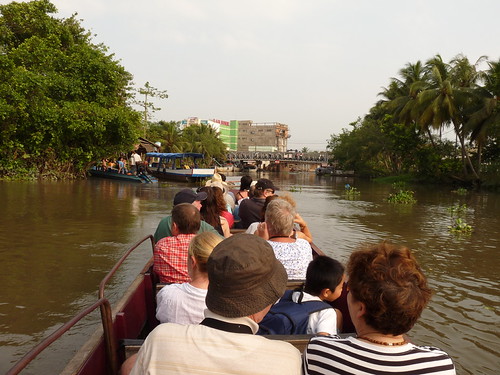 Onboard the river boat