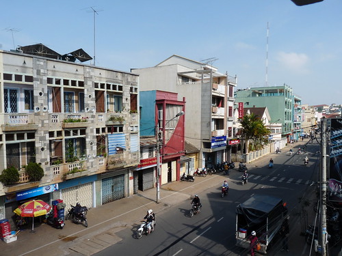 View from our hotel room in Dalat