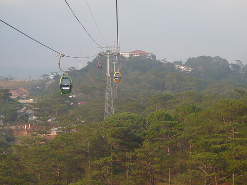 View from the cable car