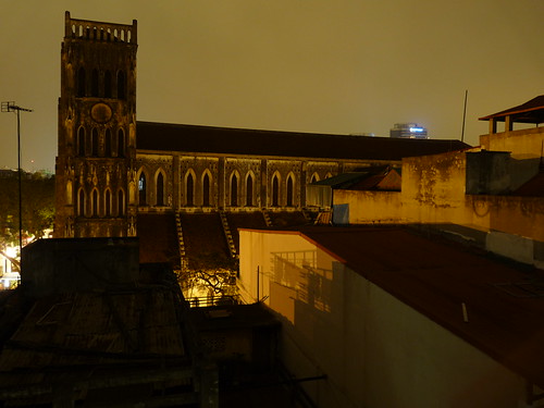 St Joseph’s Cathedral from our balcony
