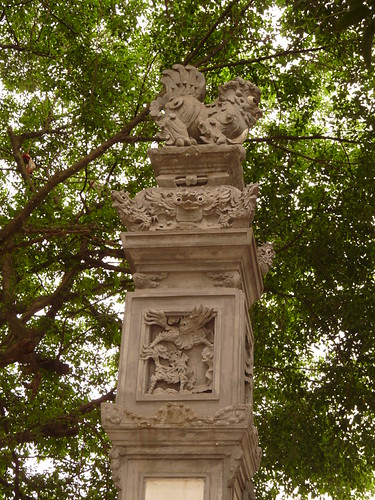 Monuments outside the Temple of Literature