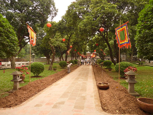 Gardens at the Temple of Literature