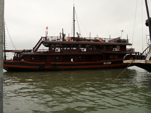 Our boat for the Ha Long Bay tour