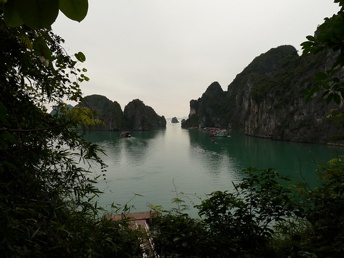 View from Hang Sung caves