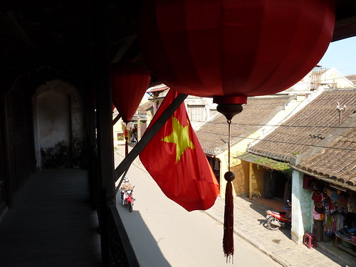 Street view from one of Hoi An’s old house