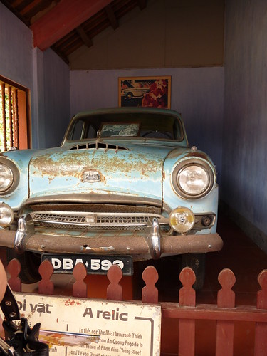 Thich Quang Duc’s car which he drove to Saigon