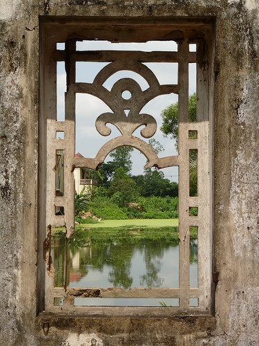 Damage to Long Hung church