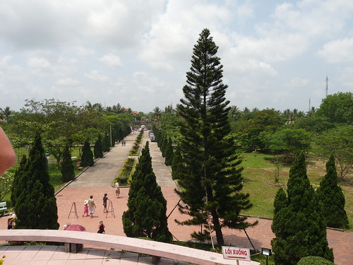 Looking over the ancient citadel from the memorial in Long Hung