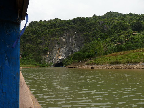 Entrance into the river cave